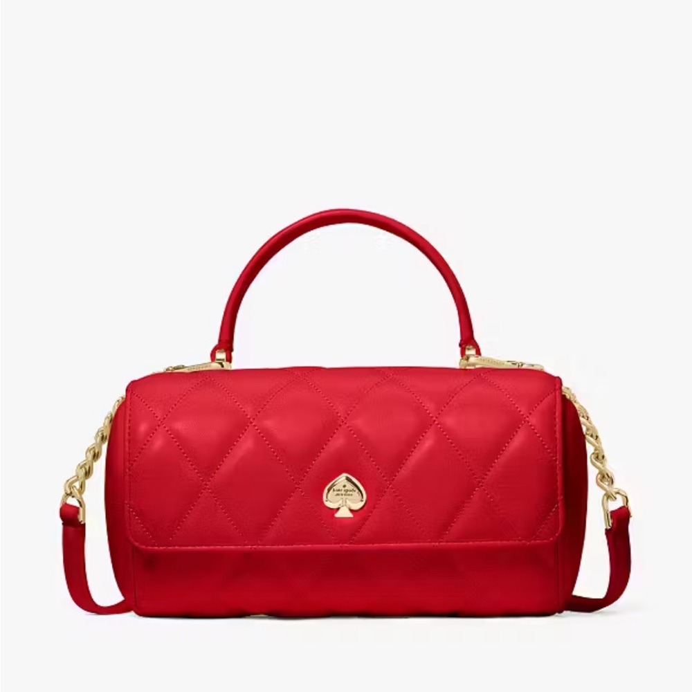 Kate Spade Heart Barrel Quilted Crossbody 💕